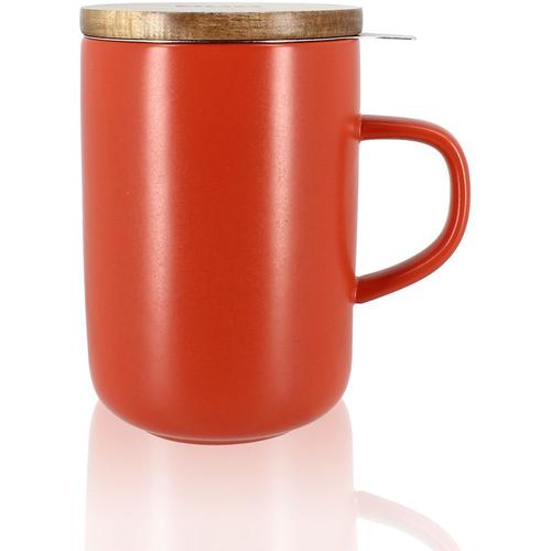 Tisanière Mug Juliet En Grès Paprika 475 Ml Ogo Ogo