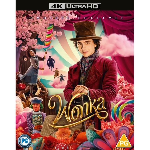 Wonka [4k Ultra Hd] [2023] [Blu-Ray] [Region Free]
