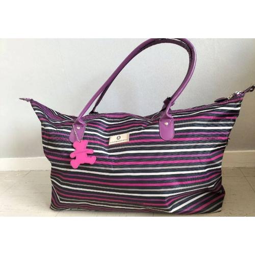 Sac lulu castagnettes 65x38 cm multicolore neuf