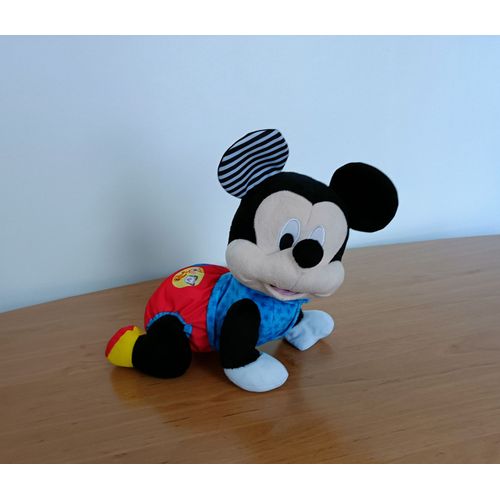 Baby Mickey Rampe Avec Moi. Jouet Mickey Fait Du Quatre Pattes. Clementoni. 6 - 36 Mois