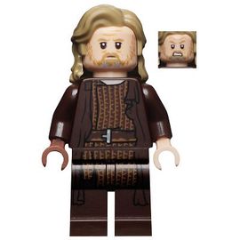 LEGO Star Wars Episode 8 Luke Skywalker, Old Vieux (Dark Brown Robe) sw1039 du set 75245