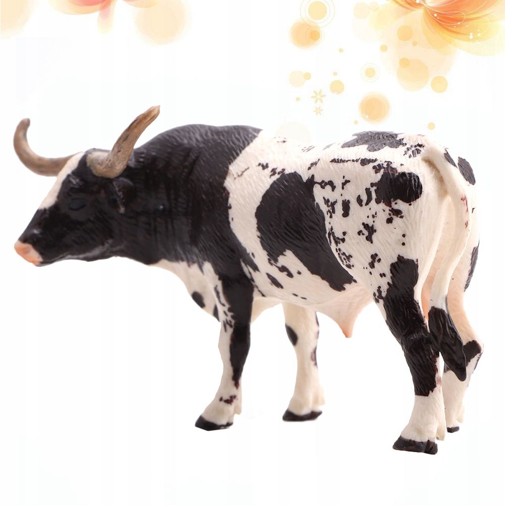 1pc Figurine En Cuir De Vache De Simulation - 7