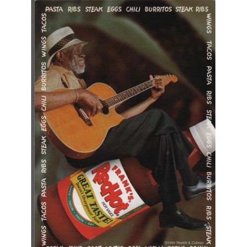 Carte Postale Publicitaire- Frank's Redhit - Tastin'just Right