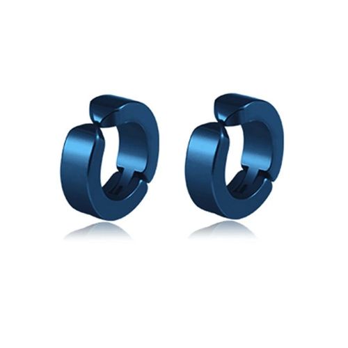 Ensemble De Clous D'oreilles Magnétiques Pour Homme,Punk,Sans Piercing,Fausse Croix,Cadeau Pour Petit Ami,Amoureux,Bijoux,2 Pièces