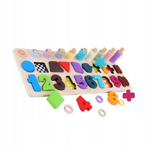 1pc Puzzle Board Set Shape Sorter Jeu