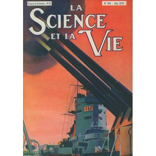 La Science Et La Vie N° 204 Le Trust Des Cerveaux - La Glace Seche - Les Ennemis Du Bois - L Aviation Militaire Allemande Avance A Pas De Geant