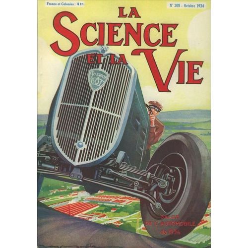 La Science Et La Vie N° 208 Les Techniques Du Vide - Nouveaux Corps Radio Actif -Capter L Energie Thermiques Des Mers -Construction Automobile Pour 1935 - Autorails Fiat