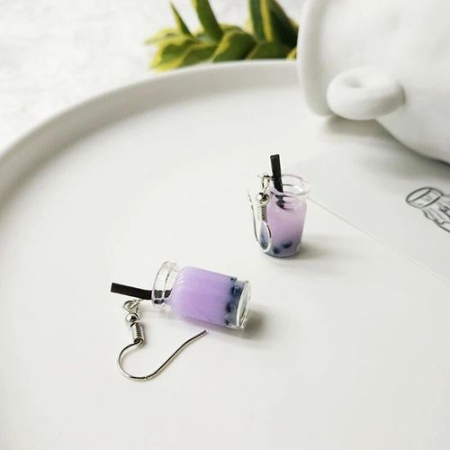 Boucles D'oreilles En Acier Inoxydable Pour Femme,Bijoux Amusants En Forme De Goutte De Fruit Orange Pour Adolescente,Cadeau
