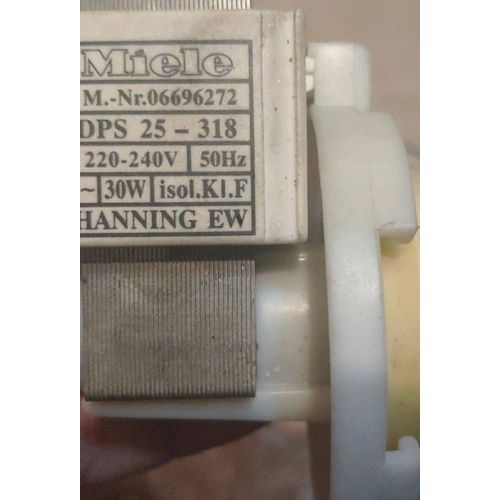 Pompe de vidange 30w dps25-318 pour lave-vaisselle Miele 