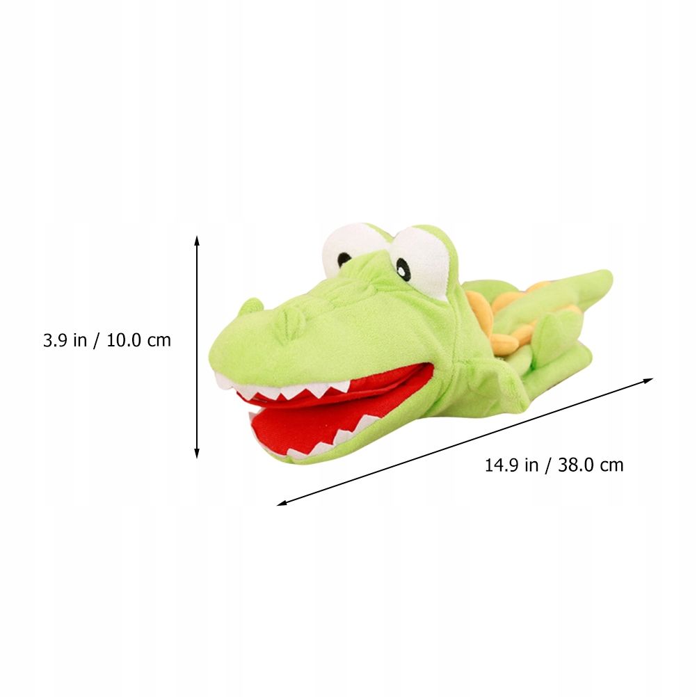 Marionnette A Main Alligator Interactive - 3