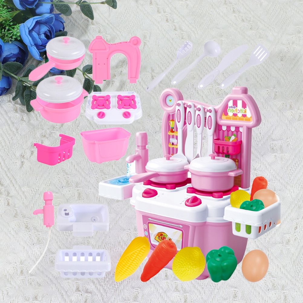 20 Pieces Jouer Cuisine Cuisine Jouets - 3