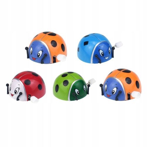 5 Pieces Vent Jouets Coccinelle Figurine