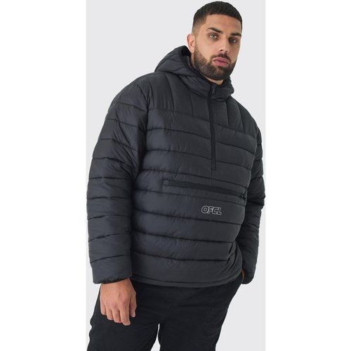 Grande Taille - Doudoune À Col Zippé - Ofcl Homme - Noir - Xxl, Noir