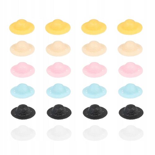 24pcs Casquettes De Bricolage