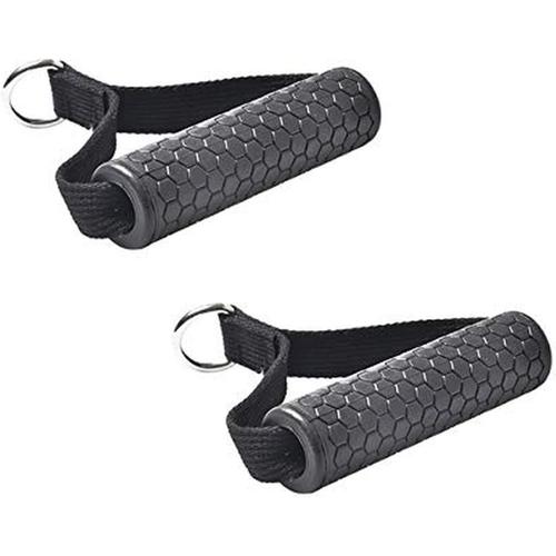 Équipement De Fitness 2 Pièces De Dring Ressort Cordon De Serrage Tige De Câble Corde Élastique Mousse Caoutchouc Bande De Résistance Poignée Yoga Exercice Équipement De Fitness