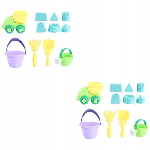 2 Ensembles/11 Pieces Jouets De Sable De Plage