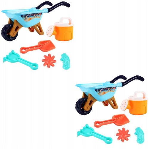2 Ensembles De 6 Jouets De Sable De Plage