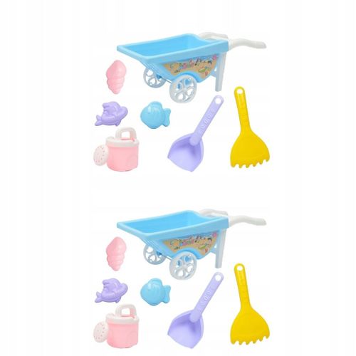2 Ensembles/7 Pieces Jouets De Sable