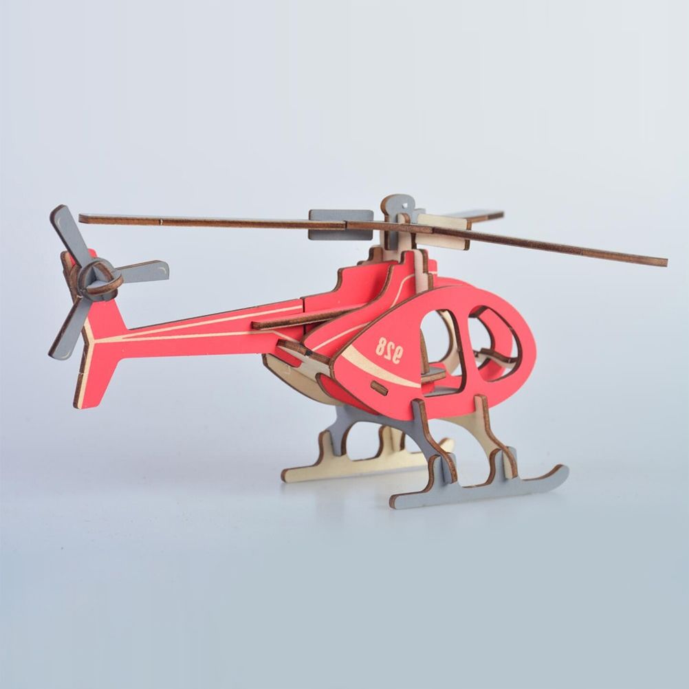 1 Kit De Modele D'architecture De Construction De Puzzle 3d - 3