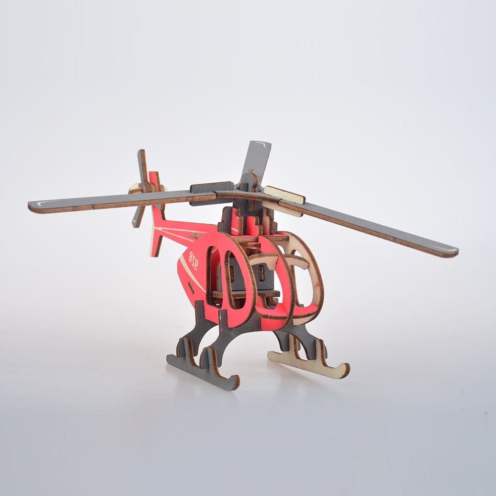 1 Kit De Modele D'architecture De Construction De Puzzle 3d - 4