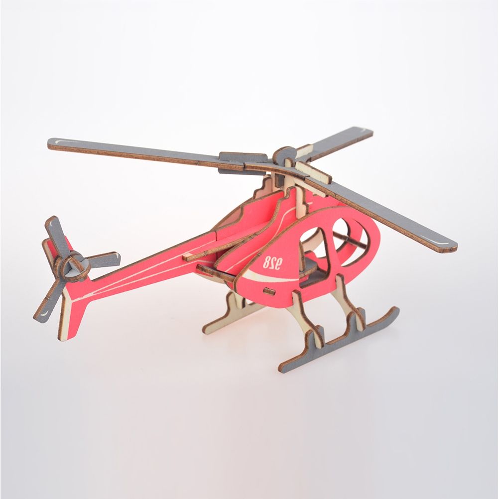 1 Kit De Modele D'architecture De Construction De Puzzle 3d - 8
