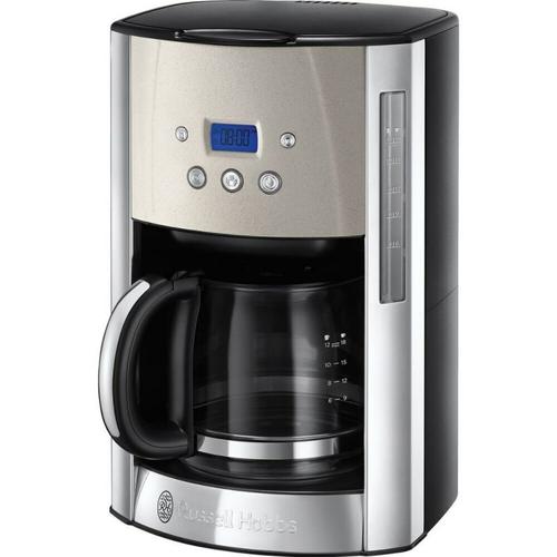 Russell Hobbs Luna 26990-56 - Cafetière - 12 tasses - acier inoxydable/pierre