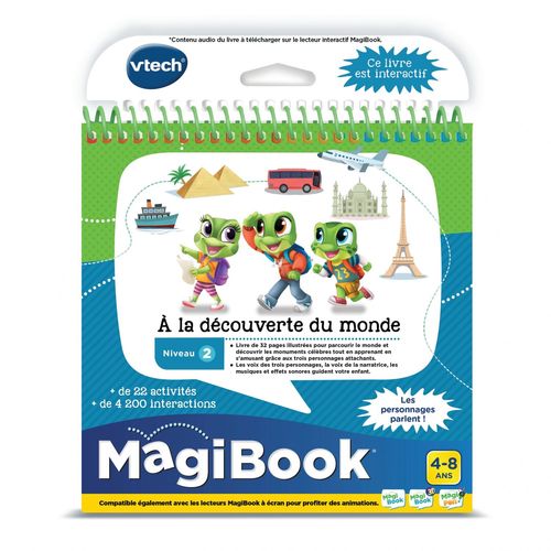 Vtech Magibook - A La Decouverte Du Monde