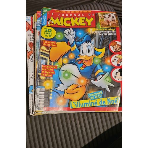 Journal De Mickey, Lot De 13 Bandes Dessinées.
