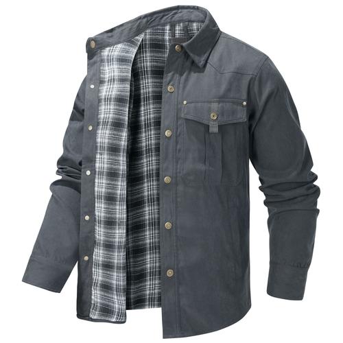 Men's Plus Size Lapel Plaid Casual Jacket, European And American Retro Western Style Jacket, Size M