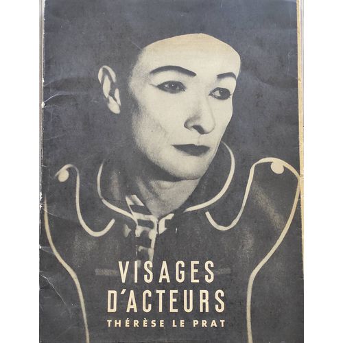 Thérèse Le Prat/R.Grousset/Ph.Stern - Visages D'acteurs - 1950  