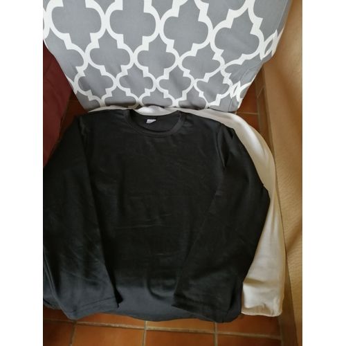 T-Shirt Manches Longues 6/7 Ans 95% Polyester,5% Élasthanne