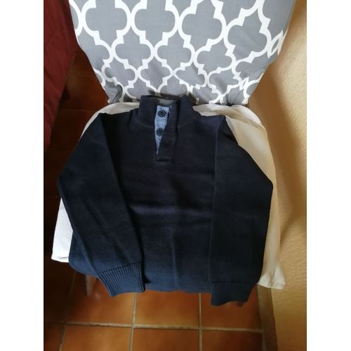 Pull Col Montant Kiabi 6 Ans 100% Coton