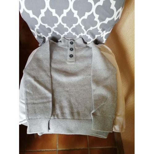 Pull Col Montant Kiabi 6 Ans 100% Coton
