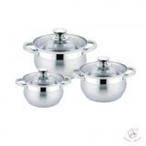 Set De 3 Casseroles En Inox 3l ¿ 4l Et 6l