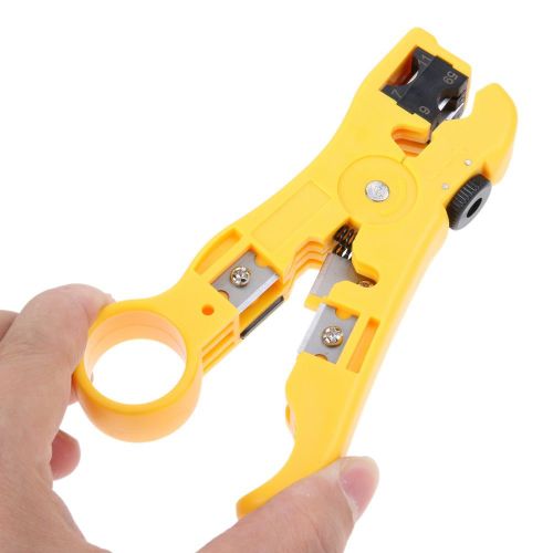 vert - Ensemble'outils de sertissage de câble de pince à sertir réseau, fiches modulaires, pinces métalliques, RJ45, Cat7, Cat6, Cat5, RJ11, RJ12