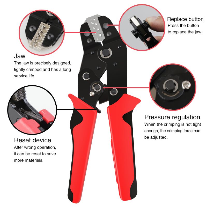 SN-2546b - Outils de sertissage SNX, terminaux  mchoires i... - 2