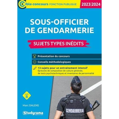 Sous-Officier De Gendarmerie - Sujets Types Inédits