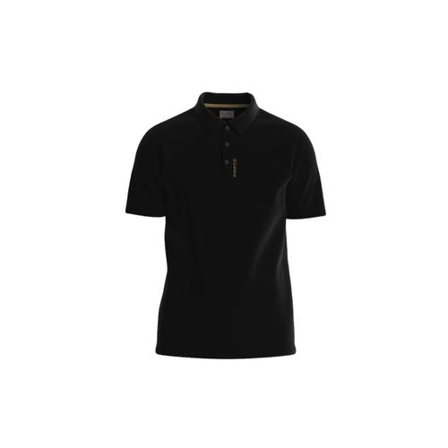 Polo Guess Logo Original Homme Noir