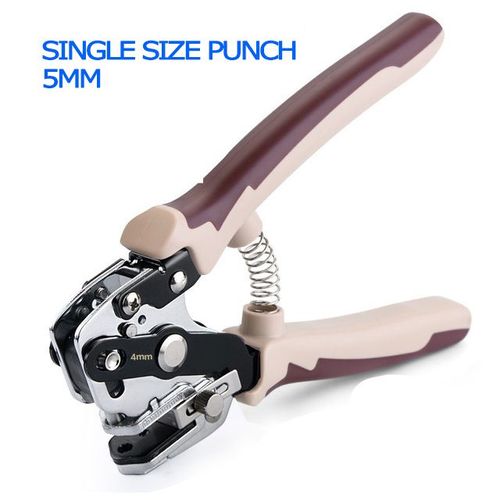 WOZO Pince à poinçonner domestique, perforatrice de ceinture, perforatrice de trou'anneau, pince à quille, pince à ouverture industrielle