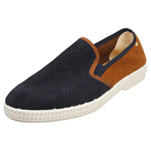 Rivieras Classic Chaussures Espadrille Bleu Marron