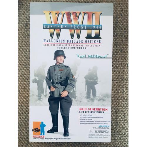 Dragon Action Figure 1/6 " Karl Hellebaut " Wallonien Brigade Officer, 1944