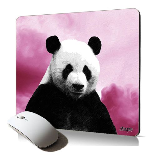tapis de souris souple panda pour PC portable ours geant ciel design ecolo nuage animal mousepad gaming
