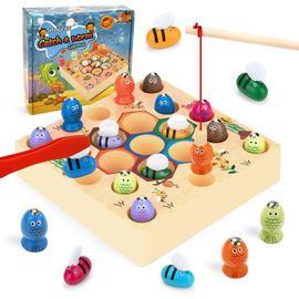 Toyzey Jeux Montessori 1 2 3 4 5 Ans, Jouet Enfant 1-5 Ans Cadeau Fille