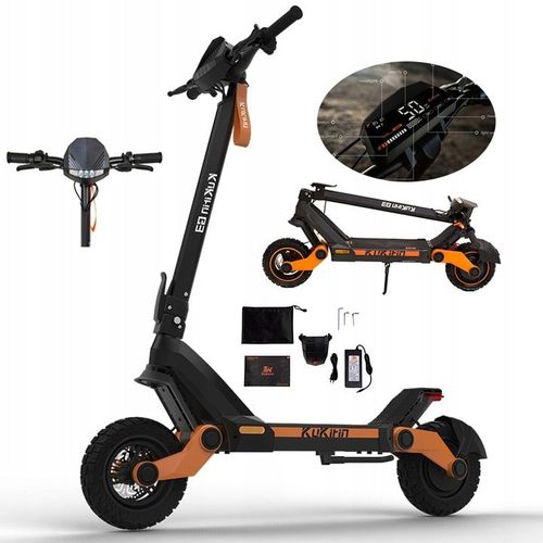 Kukirin G3 Scooter Électrique Pliant 1200w 50km/H 52v18ah 65km Pl 2024 Nouveau