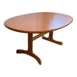 Table Ovale Rallonge Papillon Bois