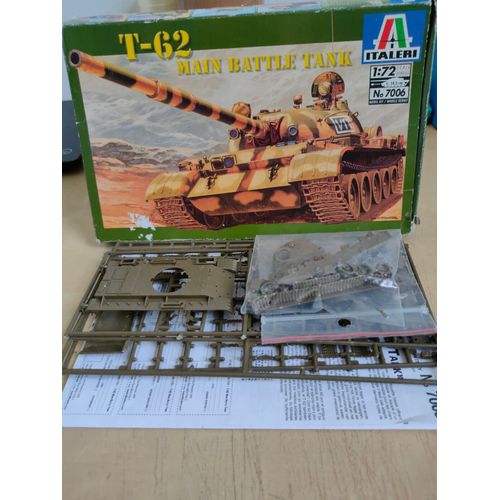 Maquette Char Italeri 1/72 : T-62-Italeri