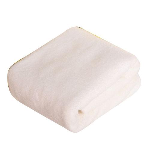 Chiffons de nettoyage en microfibre, non abrasifs, réutilisables et lavables  - 13,7x13,7 blanc avec crochet (paquet de 2)
