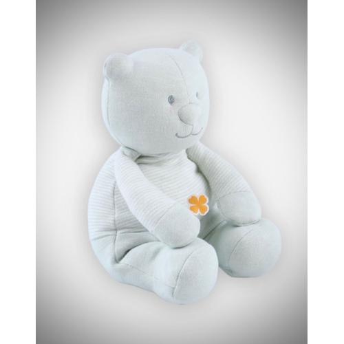 Doudou Ours Nouky Bio Noukie¿S Vert D¿Eau Peluche Jouet Bébé Naissance Ourson Soft Toy Teddy Bear Green Nature 