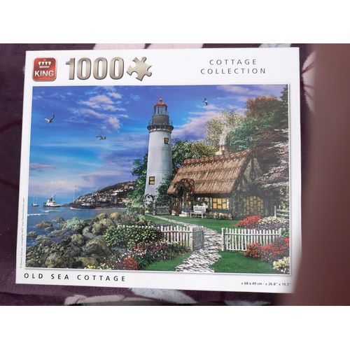 Puzzle King 1000 Pièces Old Sea Cottage