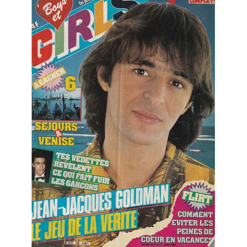 Jean Jacques Goldman 2p/ Jean Luc Lahaye 1/2p/ France Gall 1p/ David Soul 1/2p/ Articles Photos Cyndi Lauper , Laura Branigan , Madonna , Mylene Farmer , Melissa Gilbert , Kim Wilde , Sardou , 236